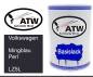 Preview: Volkswagen, Mingblau Perl, LZ5L: 500ml Lackdose, von ATW Autoteile West.